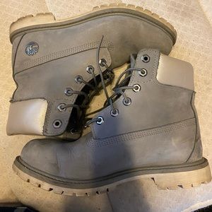 grey timberland boots